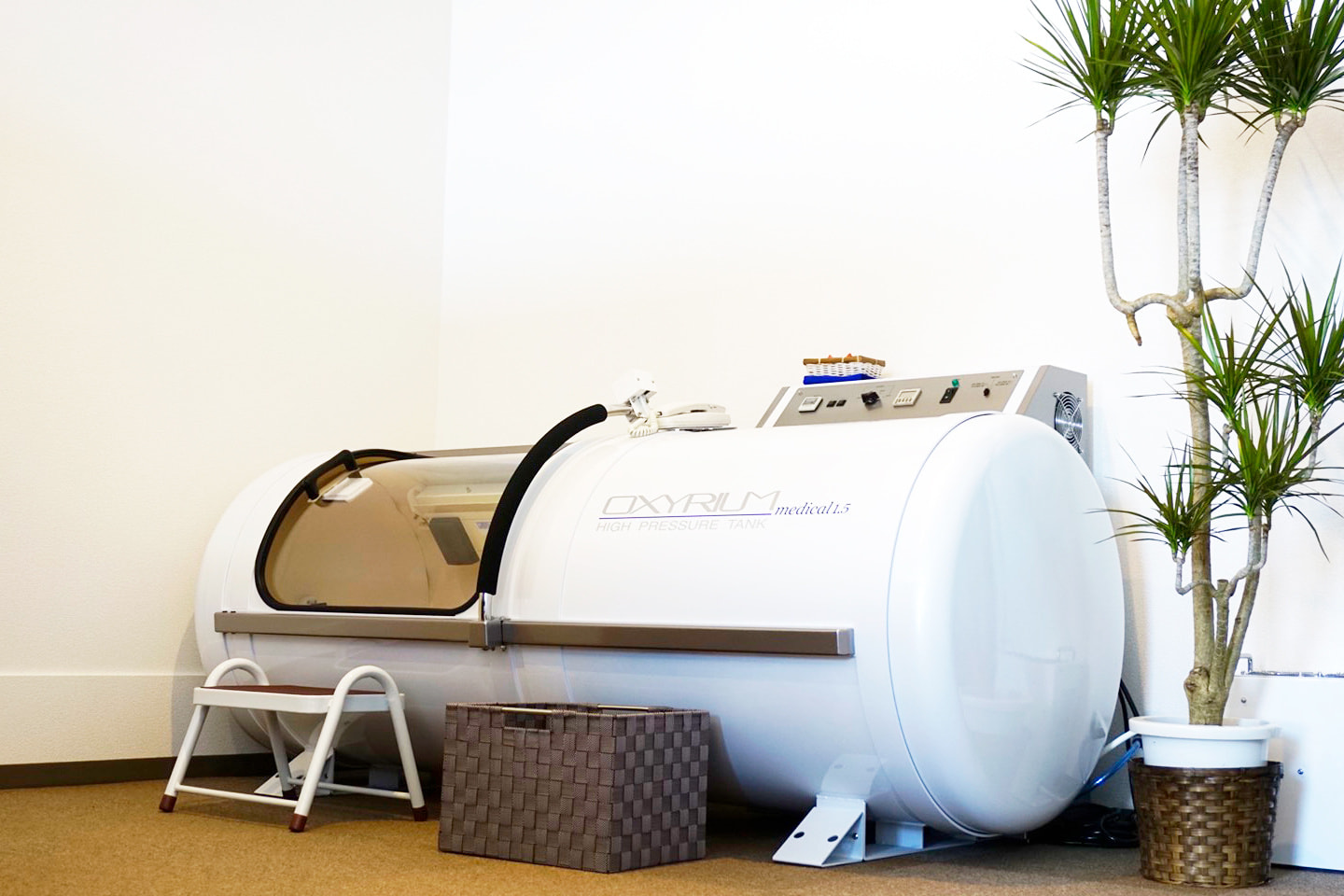 酸素カプセルOxyrium medical1.5の写真